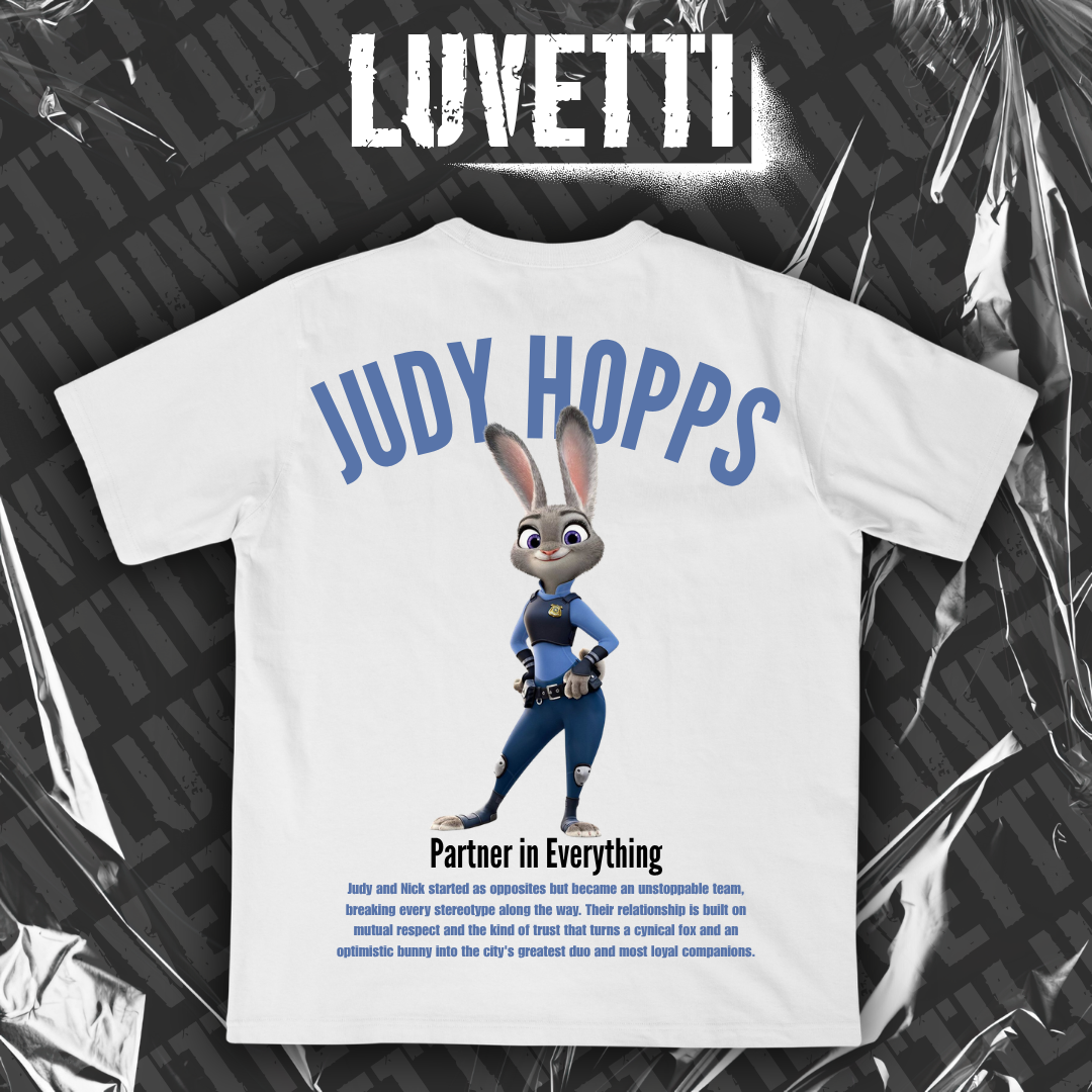 Luvetti™ Judy Hopps ÇİFT Oversize T-Shirt