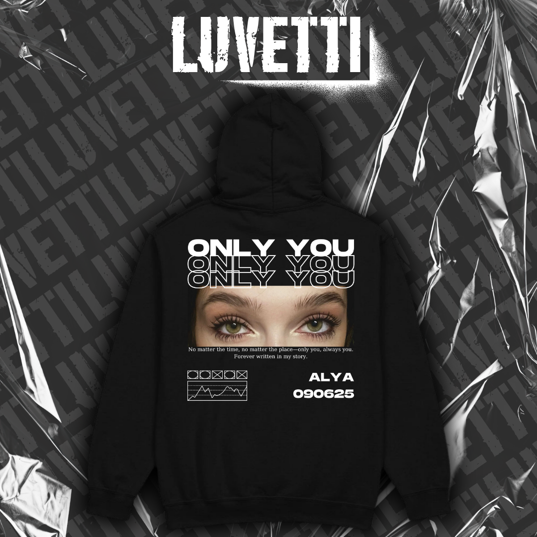 Luvetti™ Personalized Lover's Look Hoodie