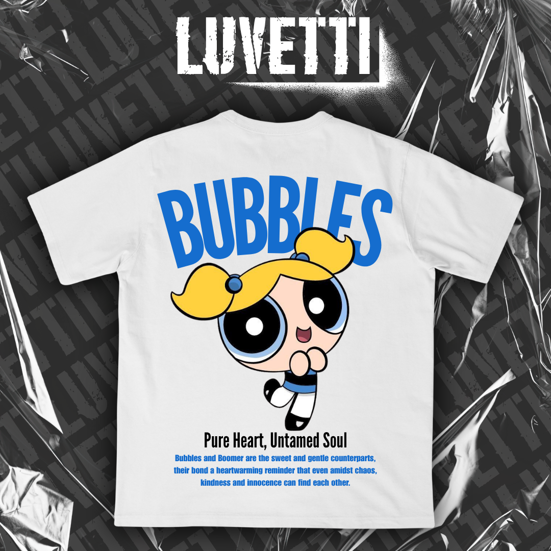 Luvetti™ Bubbles ÇİFT Oversize T-Shirt