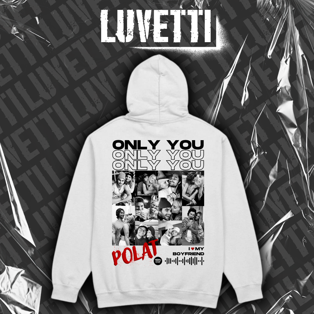 Luvetti™ Only You Kişiye Özel Tasarım Hoodie