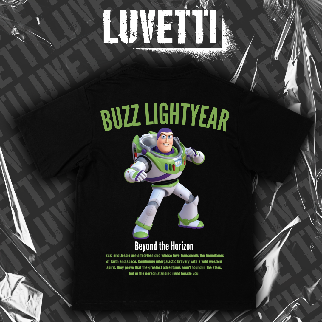 Luvetti™ Buzz Lightyear ÇİFT Oversize T-Shirt