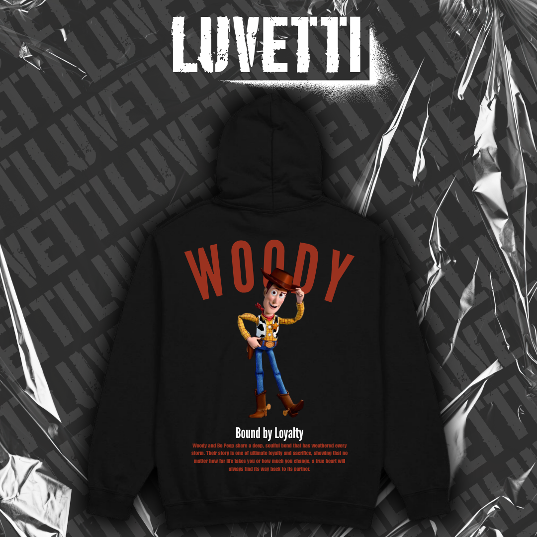 Luvetti™ Woody ÇİFT Oversize Hoodie