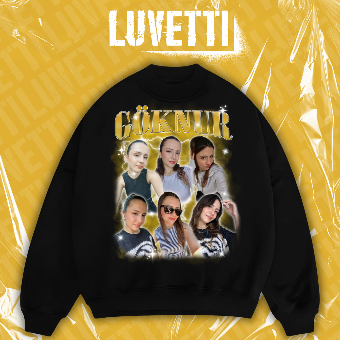 Luvetti™ Kişiye Özel Tasarım Bootleg Hoodie