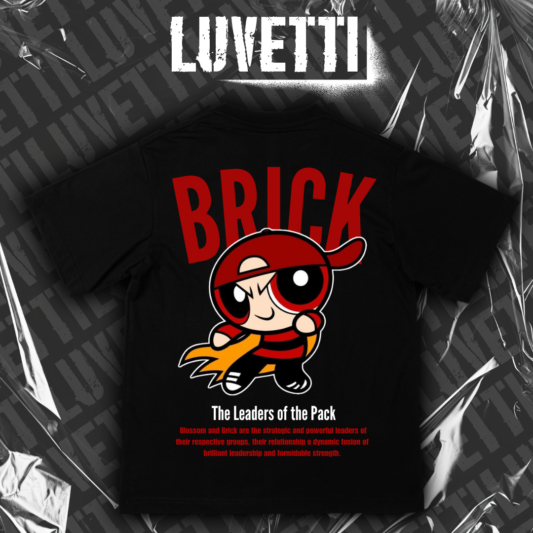 Luvetti™ Brick ÇİFT Oversize T-Shirt