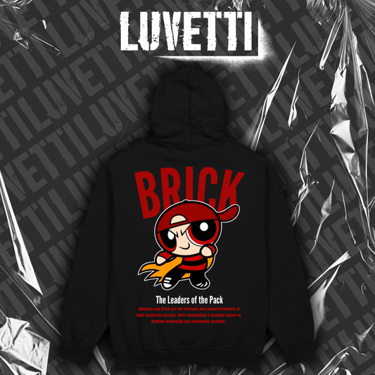 Luvetti™ Brick ÇİFT Oversize Hoodie