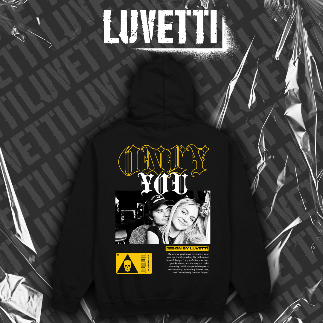 Luvetti™ Pretty Poison Kişiye Özel Tasarım Hoodie