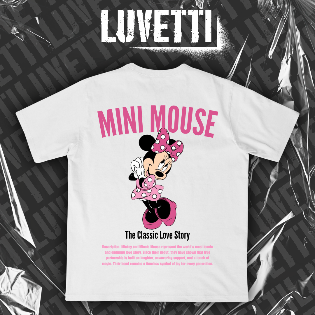 Luvetti™ Mini Mouse ÇİFT Oversize T-Shirt