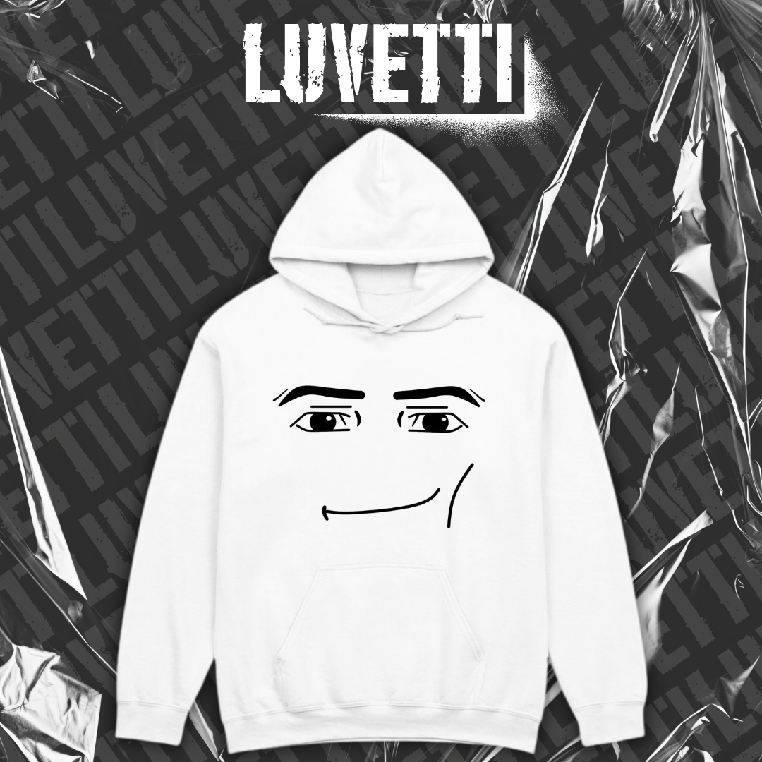 Luvetti™ Roblox Face ÇİFT Oversize Hoodie