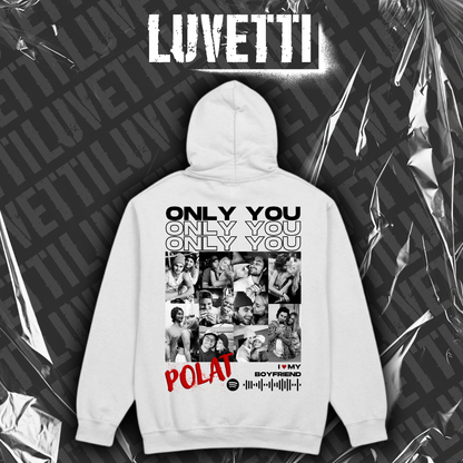 Luvetti™ Only You Kişiye Özel Tasarım Hoodie