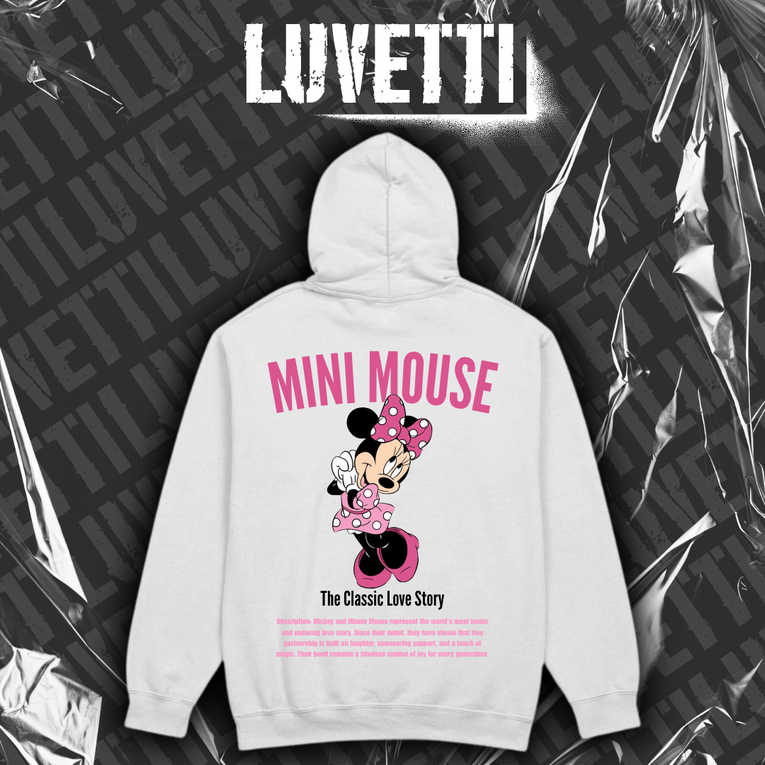 Luvetti™ Mini Mouse ÇİFT Oversize Hoodie