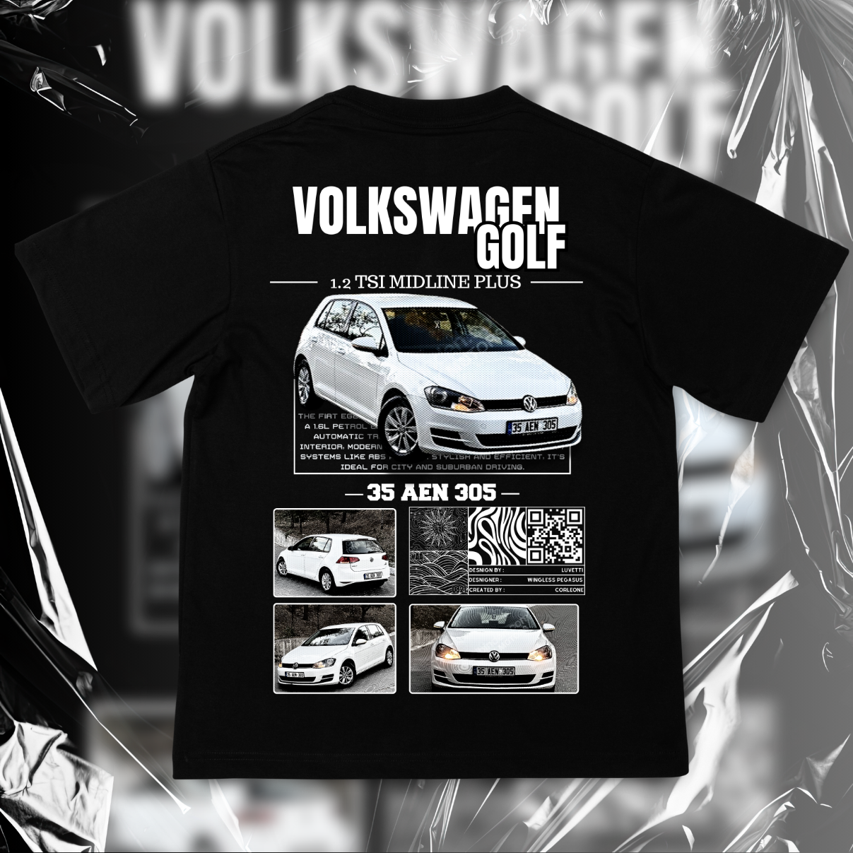 Luvetti™ ALWAYS READY Kişiye Özel Tasarım Tişört