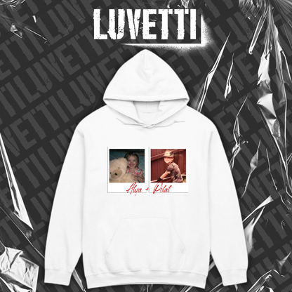 Luvetti™ Kişiye Özel Little Us Hoodie