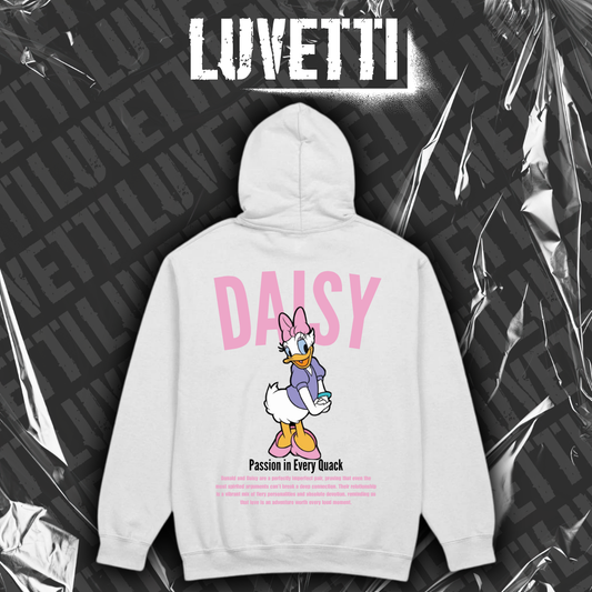 Luvetti™ Daisy Duck ÇİFT Oversize Hoodie