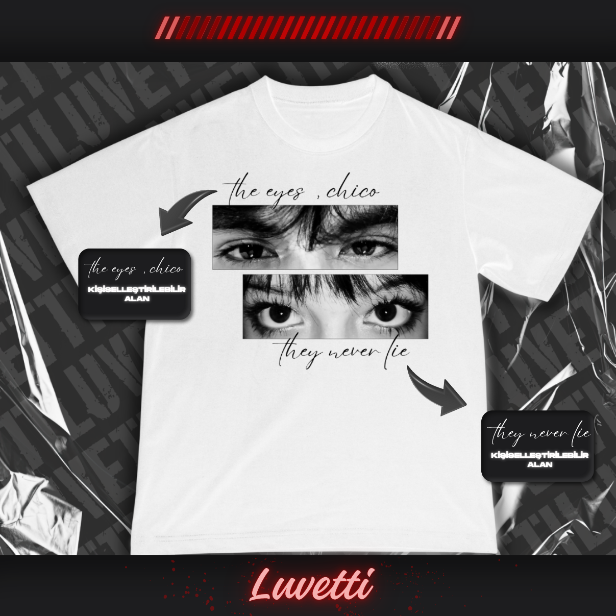 Luvetti™ Kişiye Özel Couple Look T-Shirt